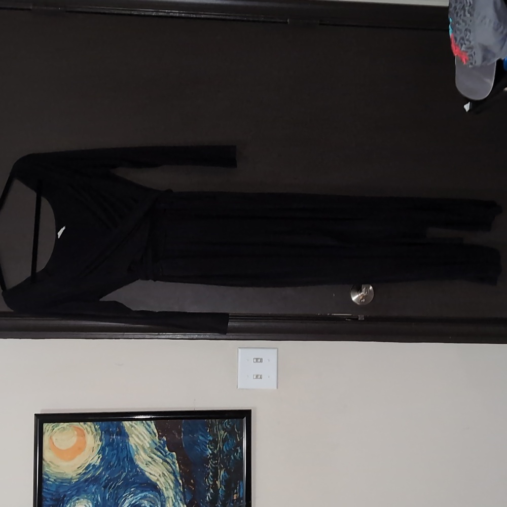 Anthropologie black jumpsuit Size Medium